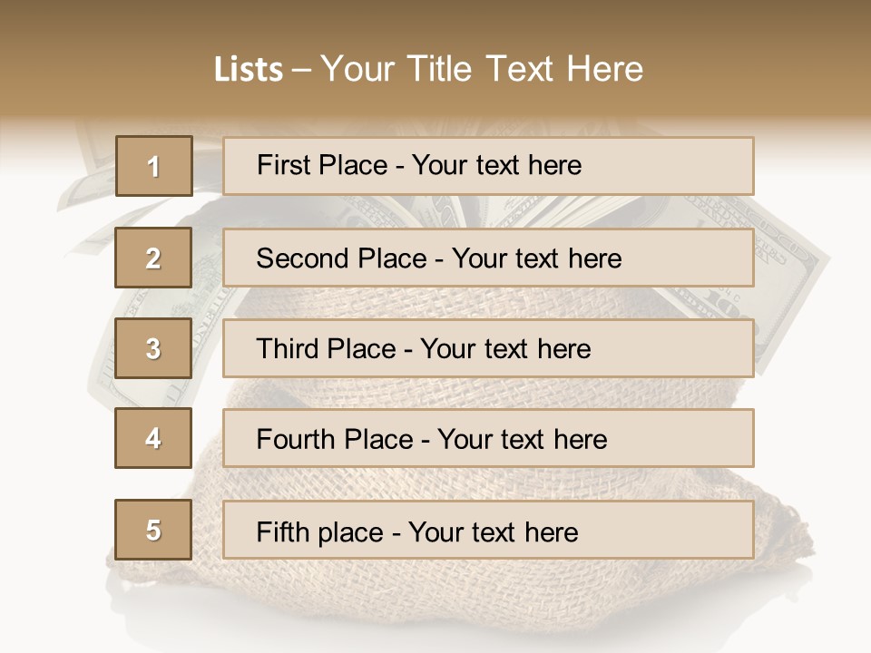 Closeup Clamp  PowerPoint Template