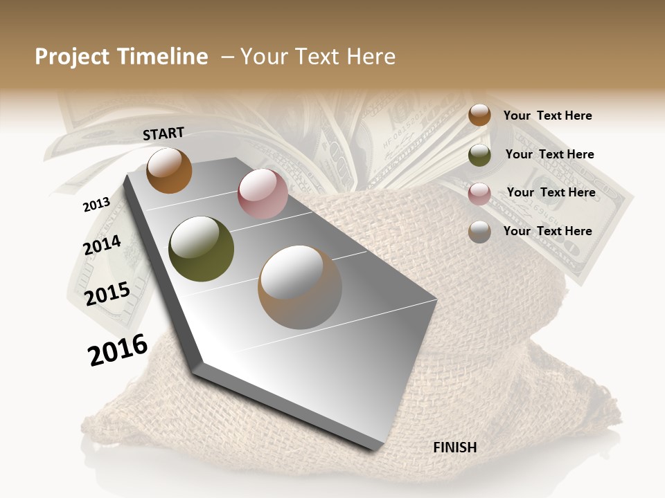 Closeup Clamp  PowerPoint Template