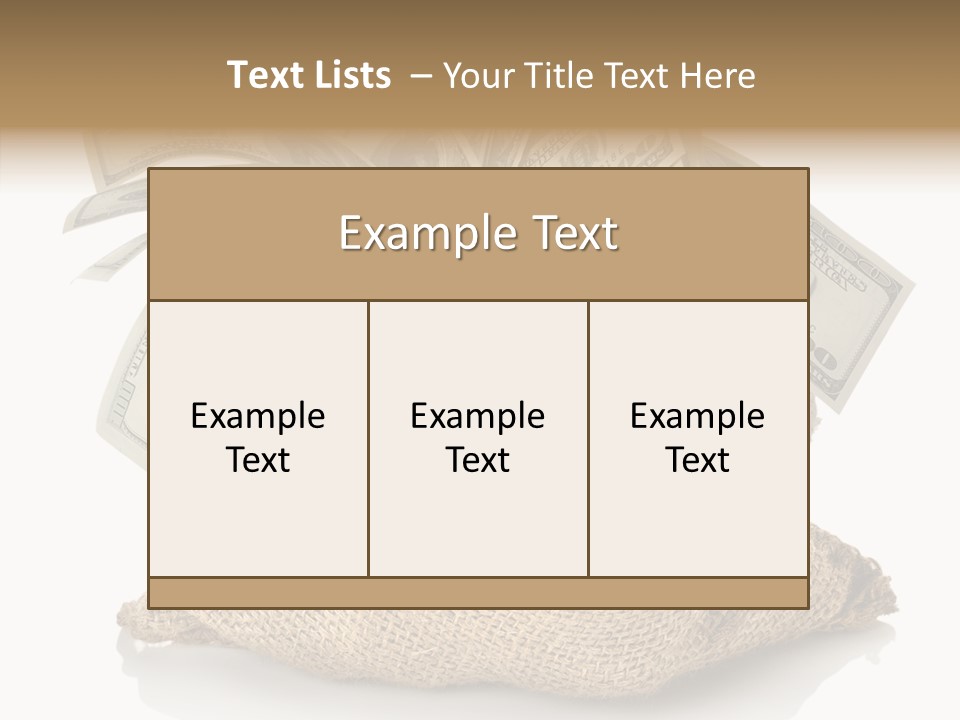 Closeup Clamp  PowerPoint Template
