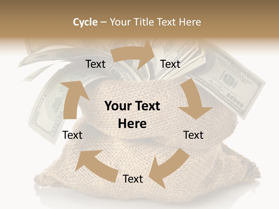 Closeup Clamp  PowerPoint Template