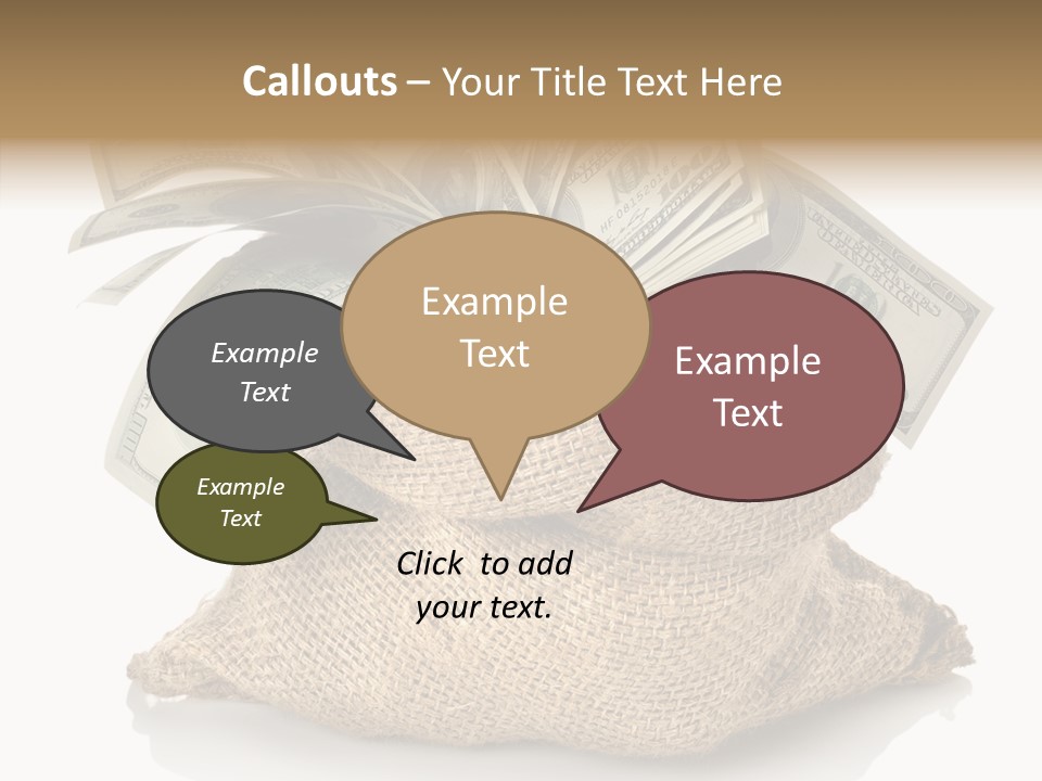 Closeup Clamp  PowerPoint Template