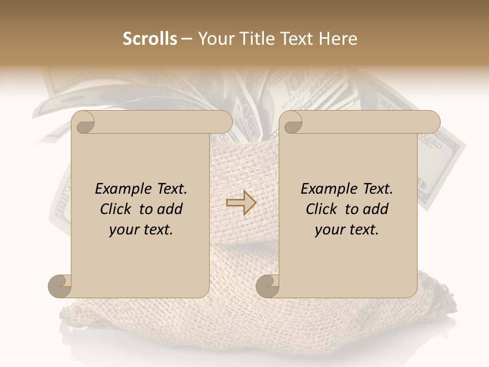Closeup Clamp  PowerPoint Template