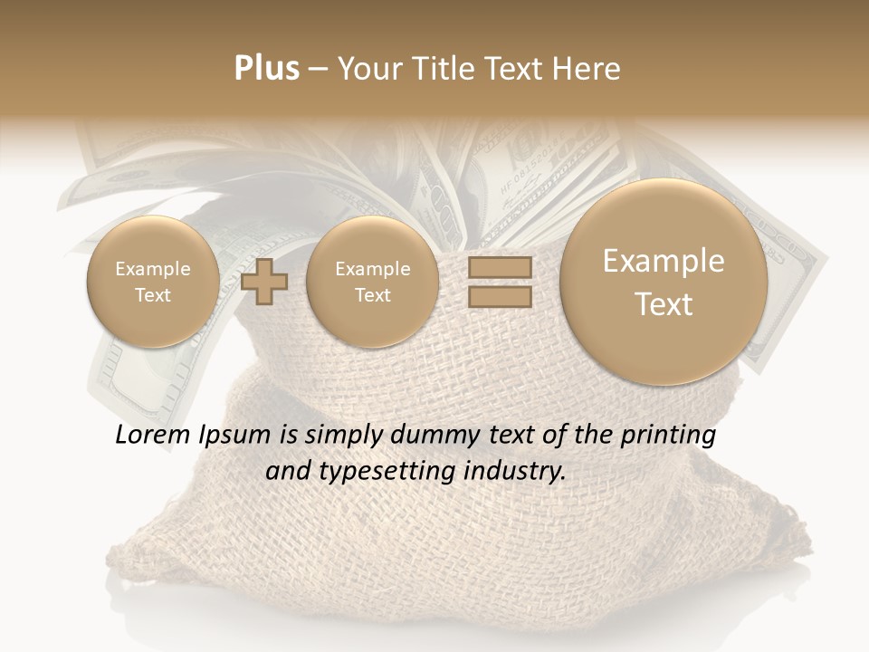 Closeup Clamp  PowerPoint Template