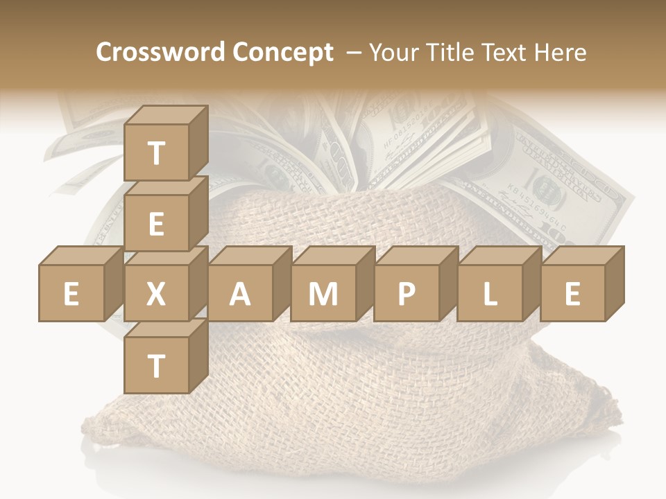 Closeup Clamp  PowerPoint Template