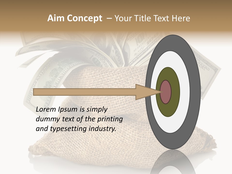 Closeup Clamp  PowerPoint Template