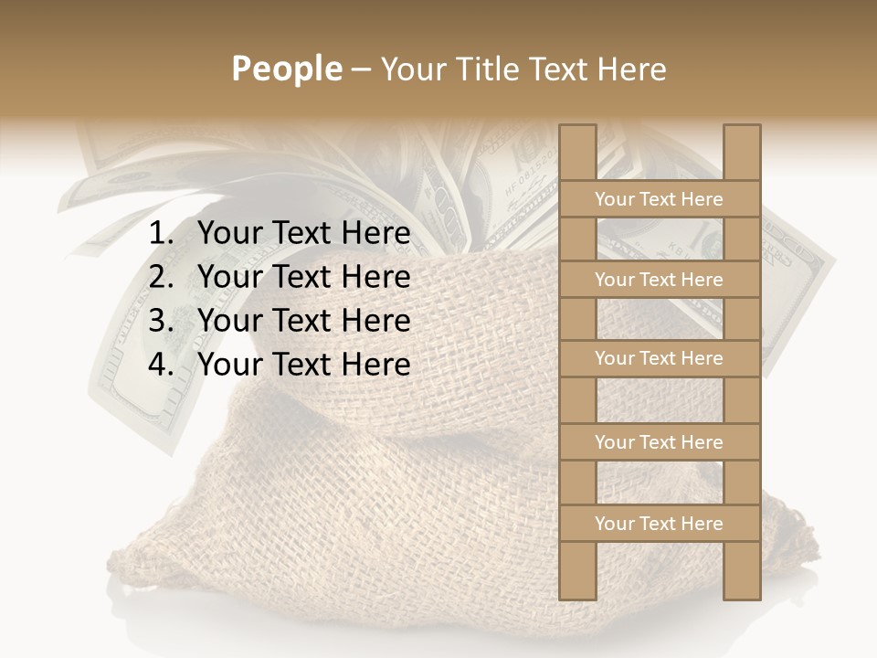 Closeup Clamp  PowerPoint Template