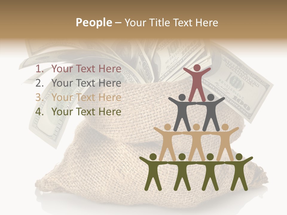 Closeup Clamp  PowerPoint Template