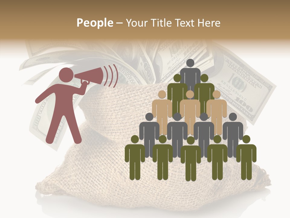 Closeup Clamp  PowerPoint Template