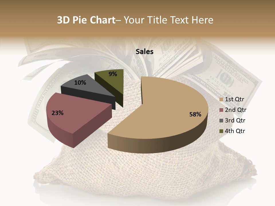 Closeup Clamp  PowerPoint Template