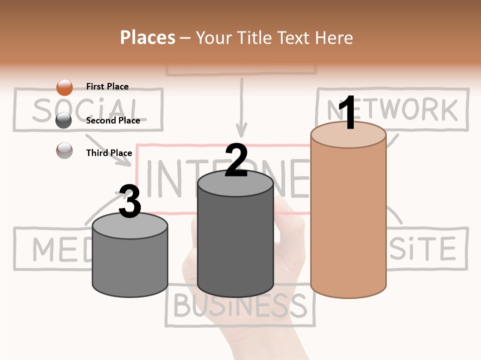 Flow Male Www PowerPoint Template