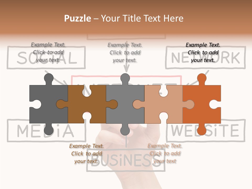 Flow Male Www PowerPoint Template