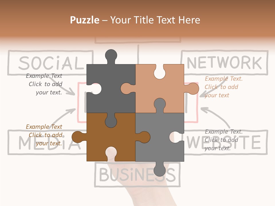Flow Male Www PowerPoint Template
