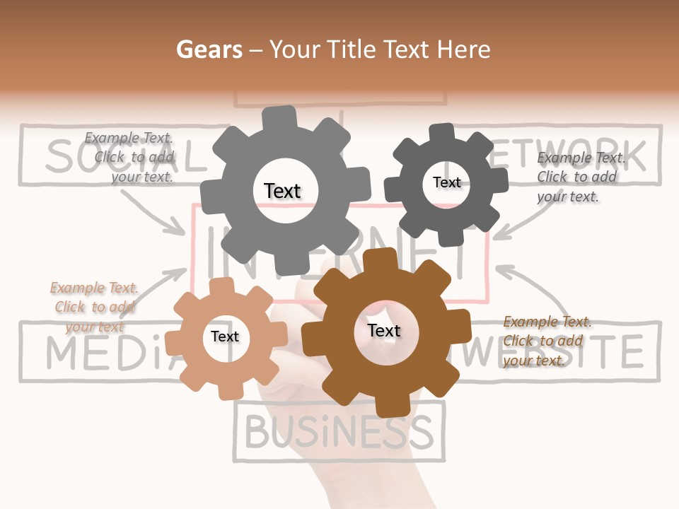 Flow Male Www PowerPoint Template
