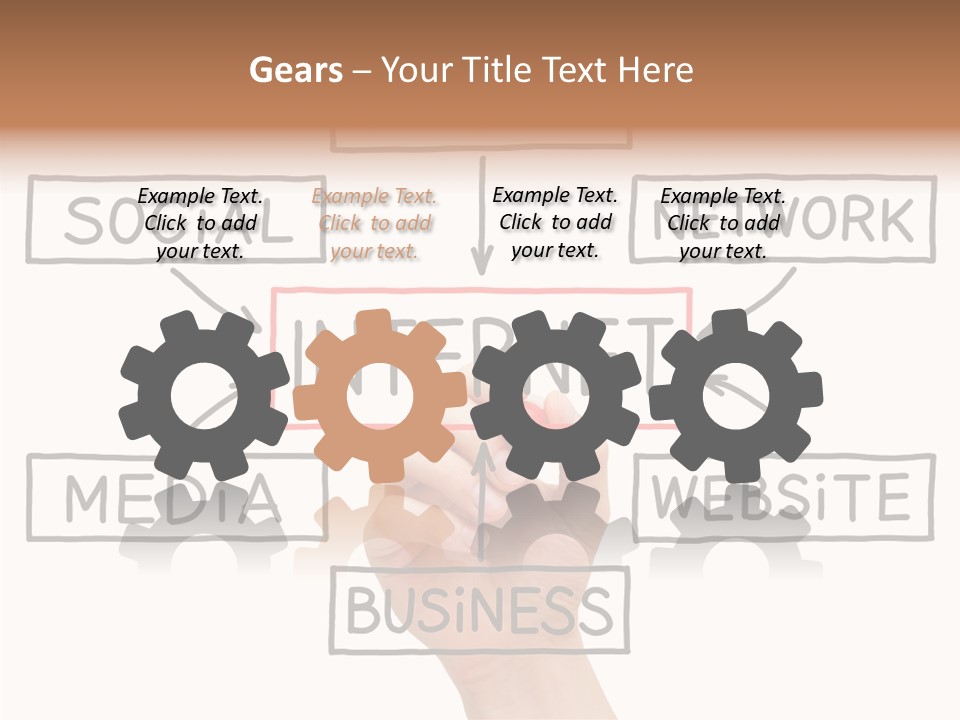 Flow Male Www PowerPoint Template