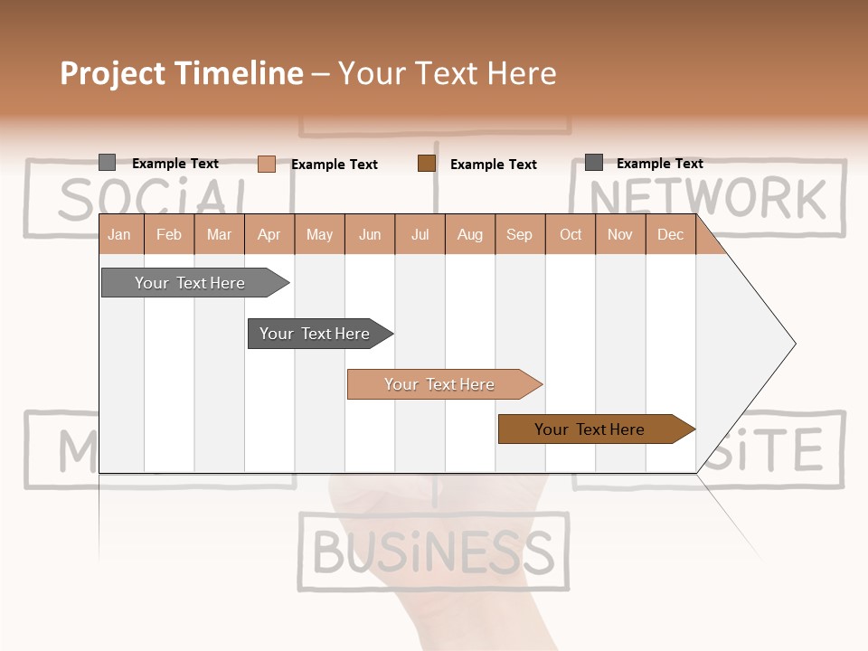 Flow Male Www PowerPoint Template