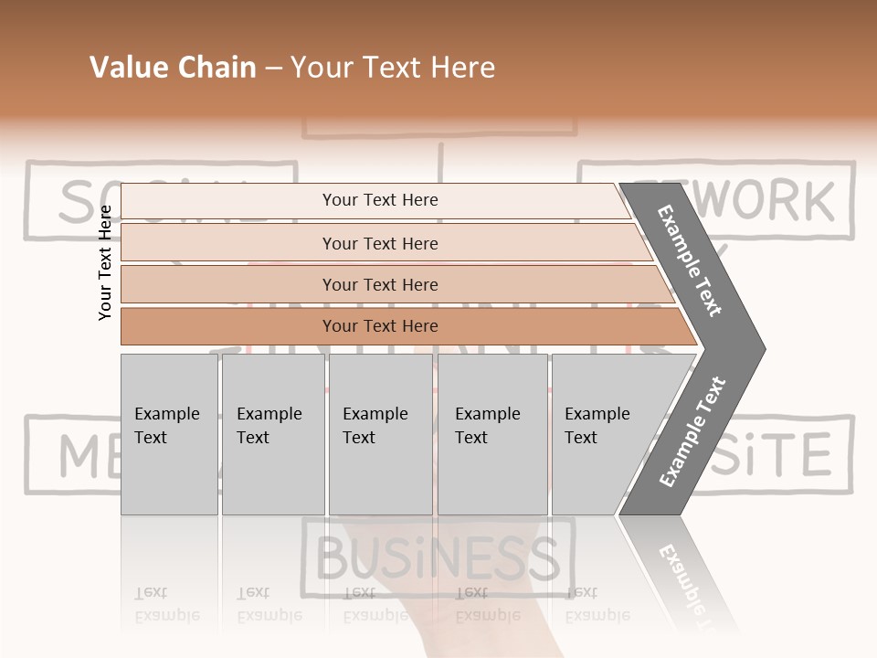 Flow Male Www PowerPoint Template