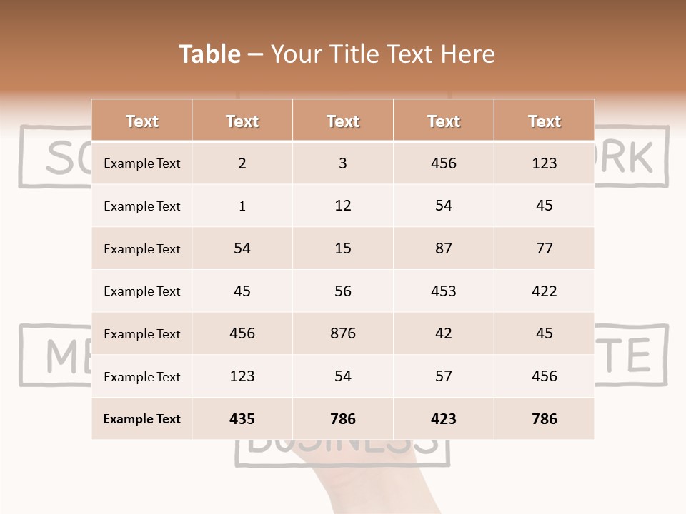 Flow Male Www PowerPoint Template