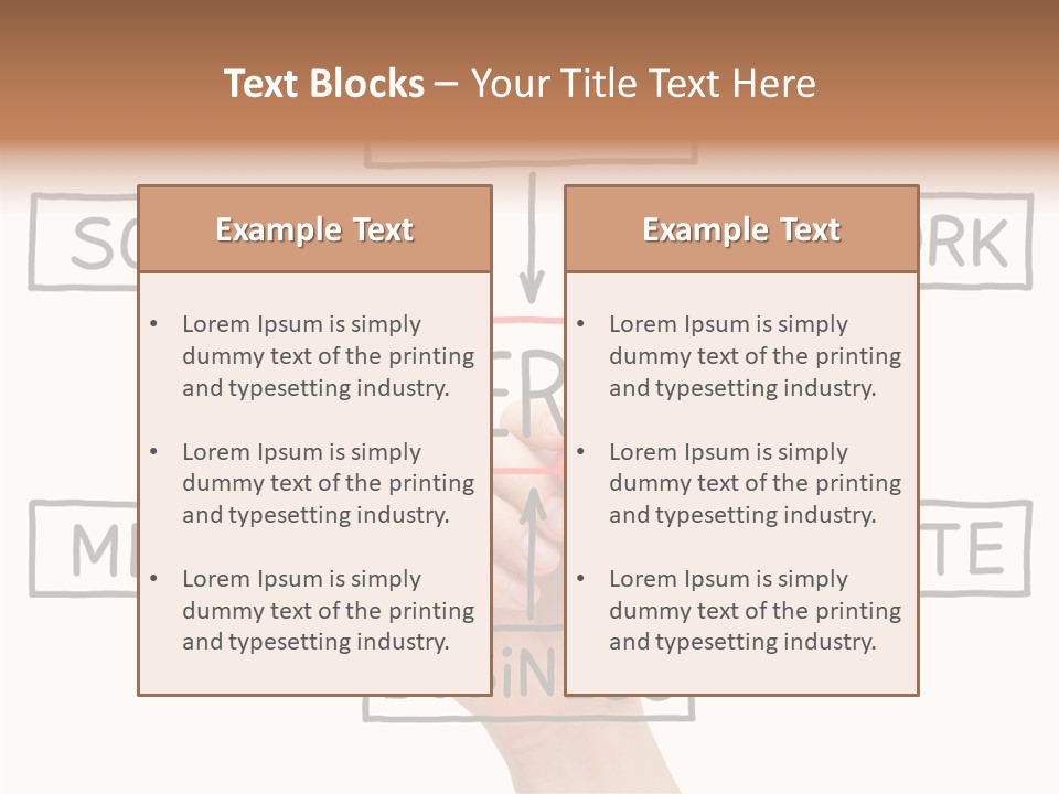 Flow Male Www PowerPoint Template