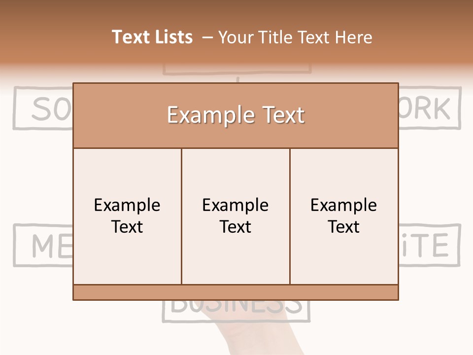 Flow Male Www PowerPoint Template