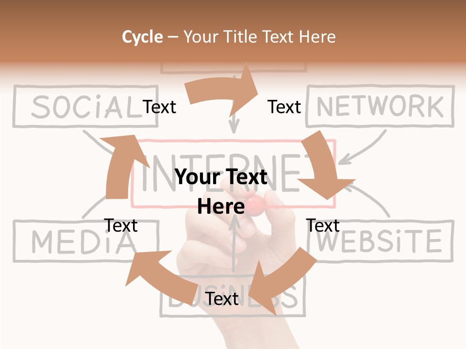 Flow Male Www PowerPoint Template