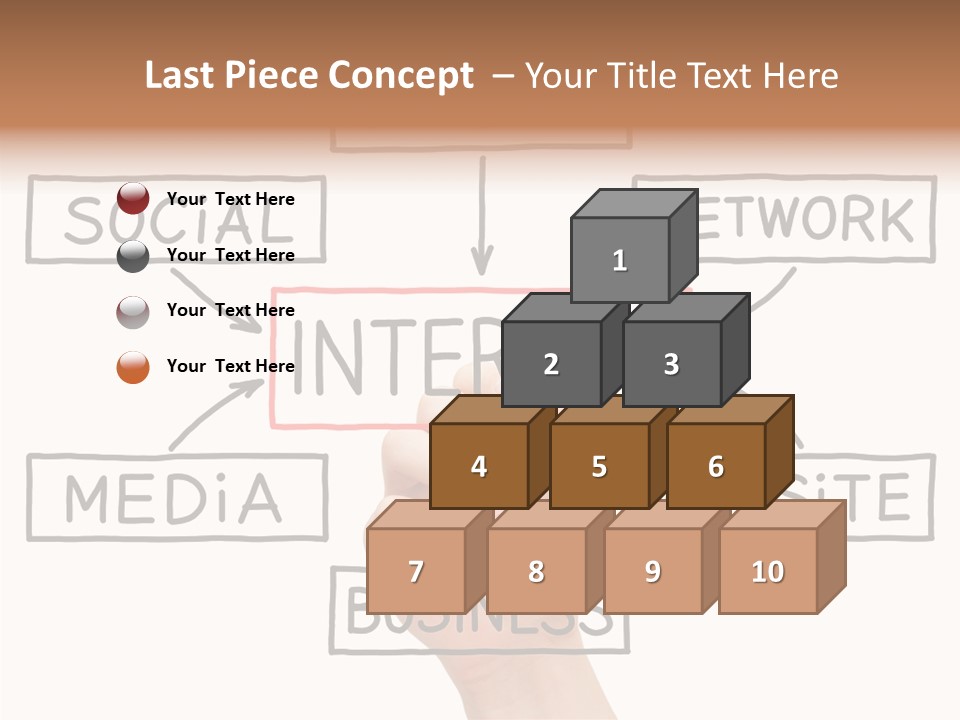 Flow Male Www PowerPoint Template