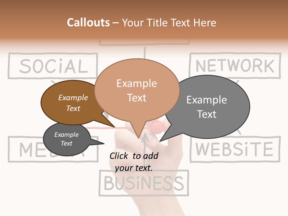 Flow Male Www PowerPoint Template