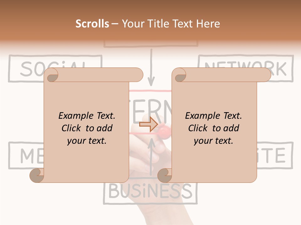 Flow Male Www PowerPoint Template