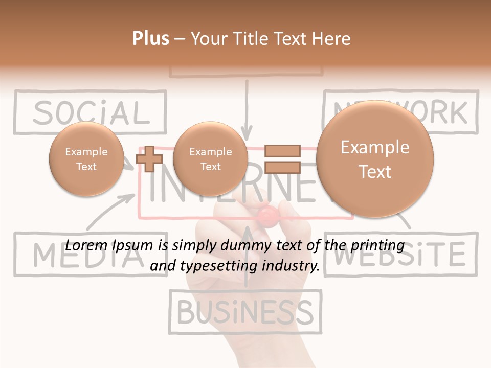 Flow Male Www PowerPoint Template