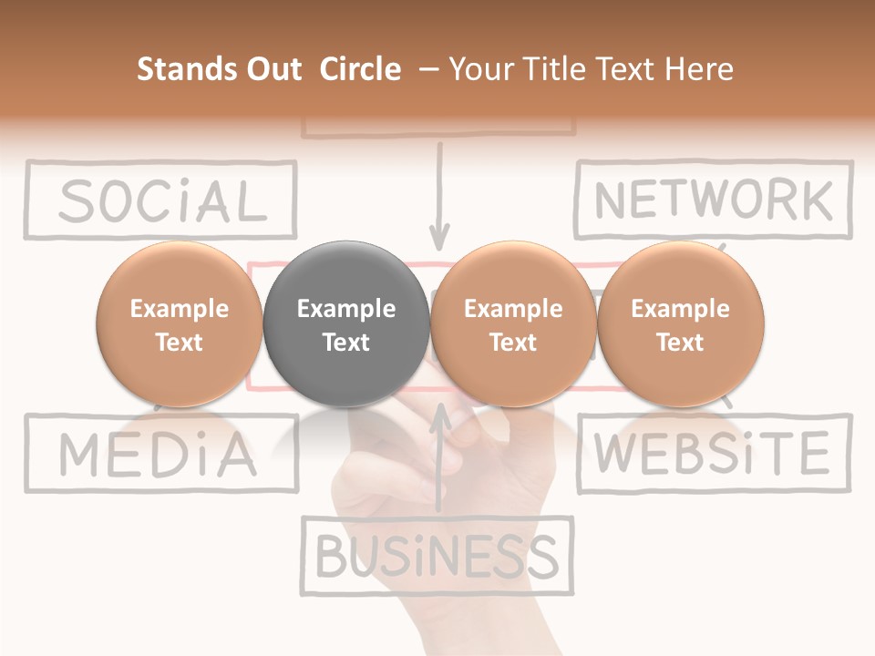 Flow Male Www PowerPoint Template