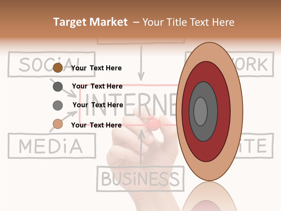 Flow Male Www PowerPoint Template