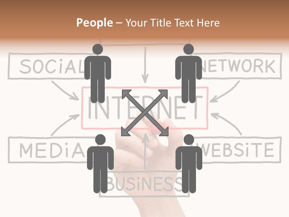 Flow Male Www PowerPoint Template