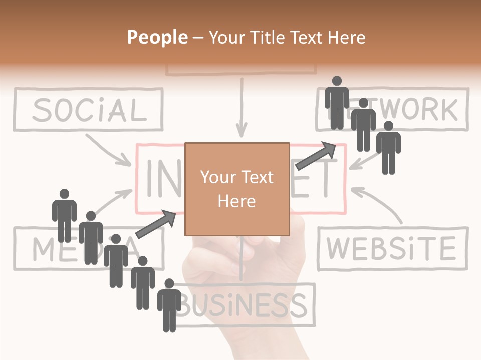 Flow Male Www PowerPoint Template