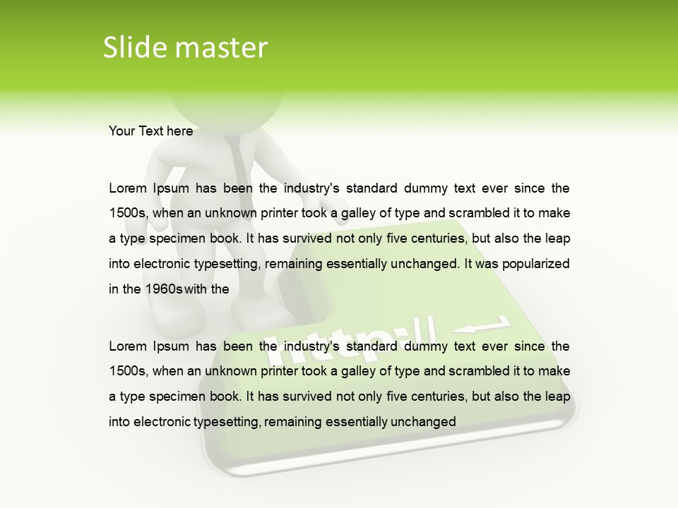 Network Web Find PowerPoint Template