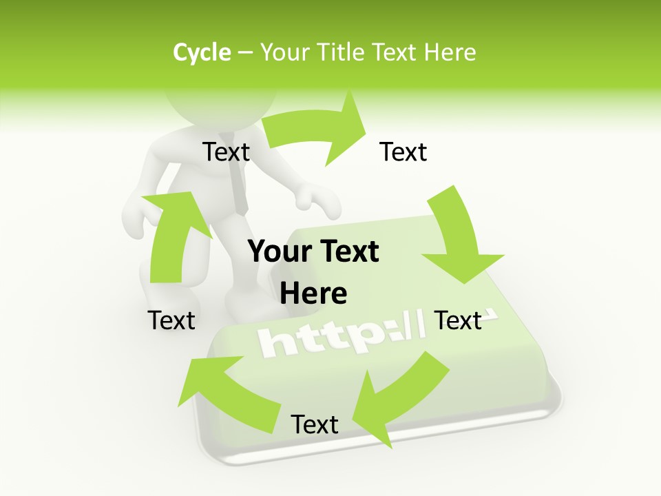 Network Web Find PowerPoint Template