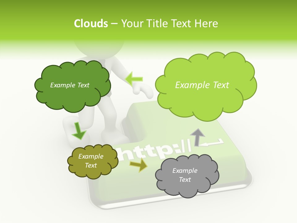 Network Web Find PowerPoint Template