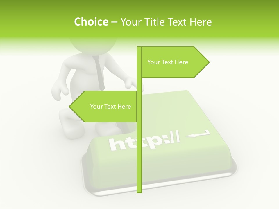 Network Web Find PowerPoint Template