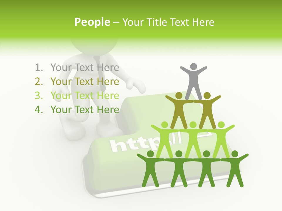 Network Web Find PowerPoint Template