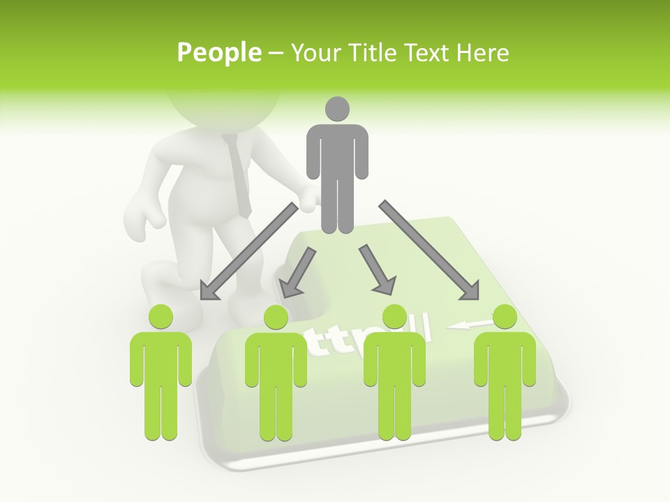 Network Web Find PowerPoint Template