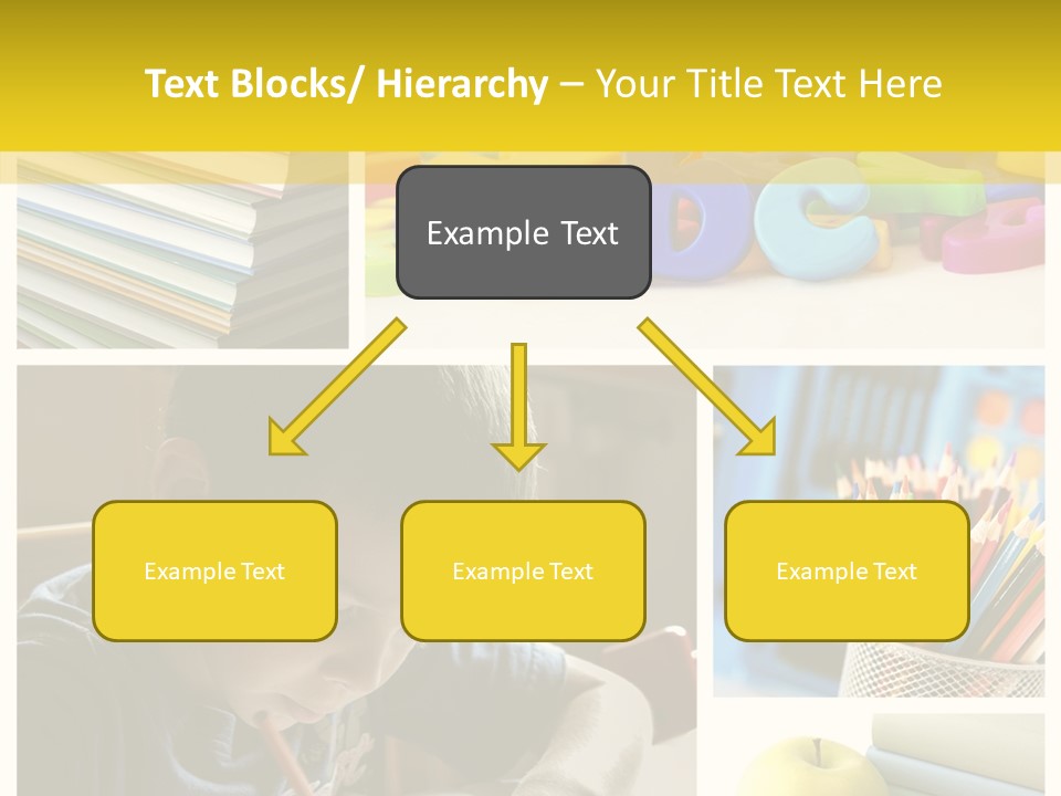 Study Studing Drawing Collection PowerPoint Template