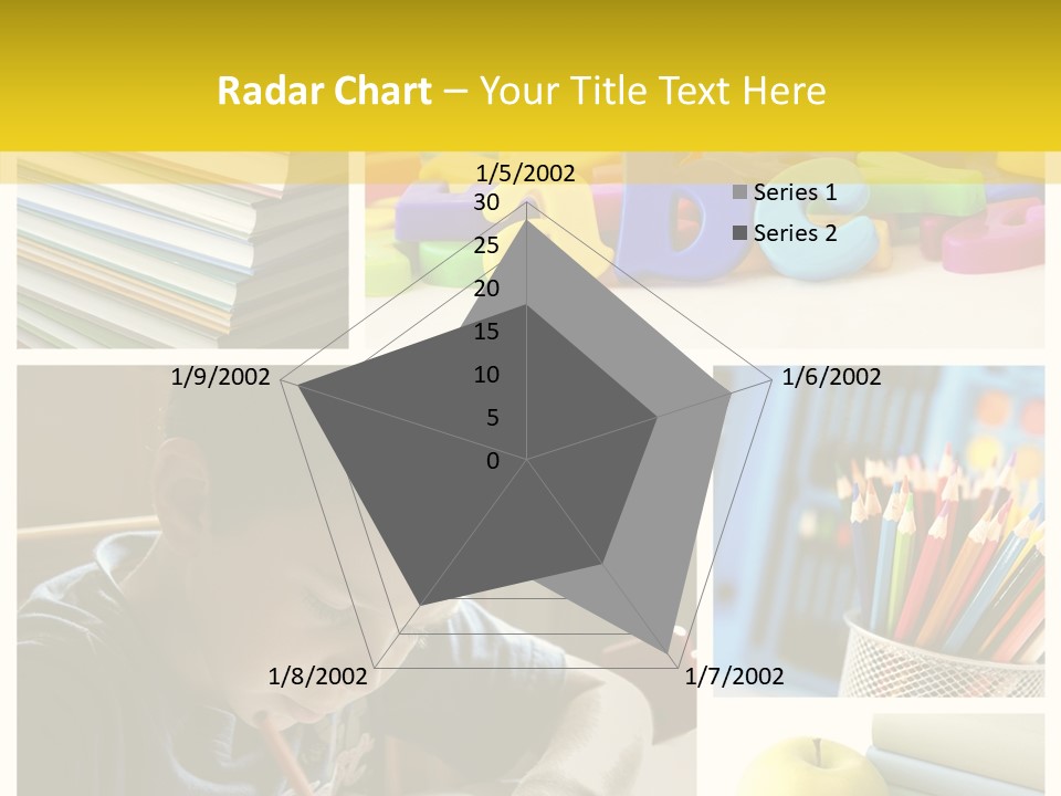 Study Studing Drawing Collection PowerPoint Template