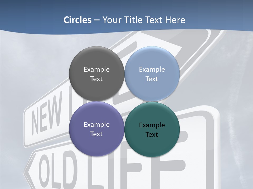 Old Happiness Fresh Start PowerPoint Template