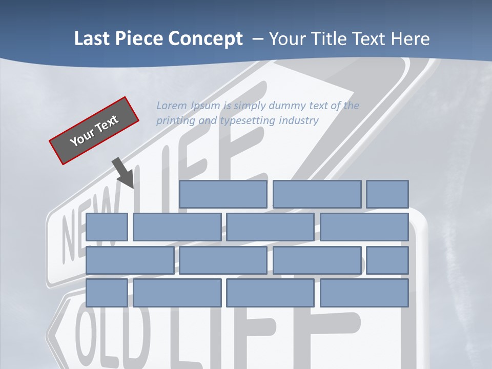 Old Happiness Fresh Start PowerPoint Template