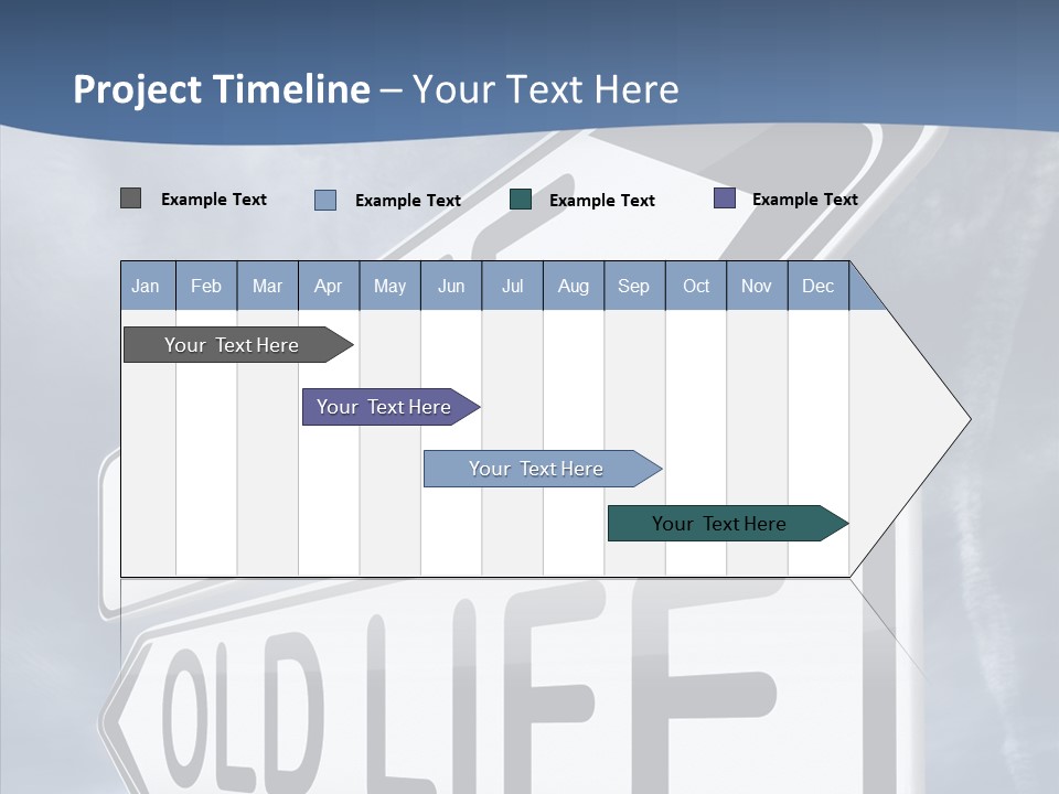 Old Happiness Fresh Start PowerPoint Template