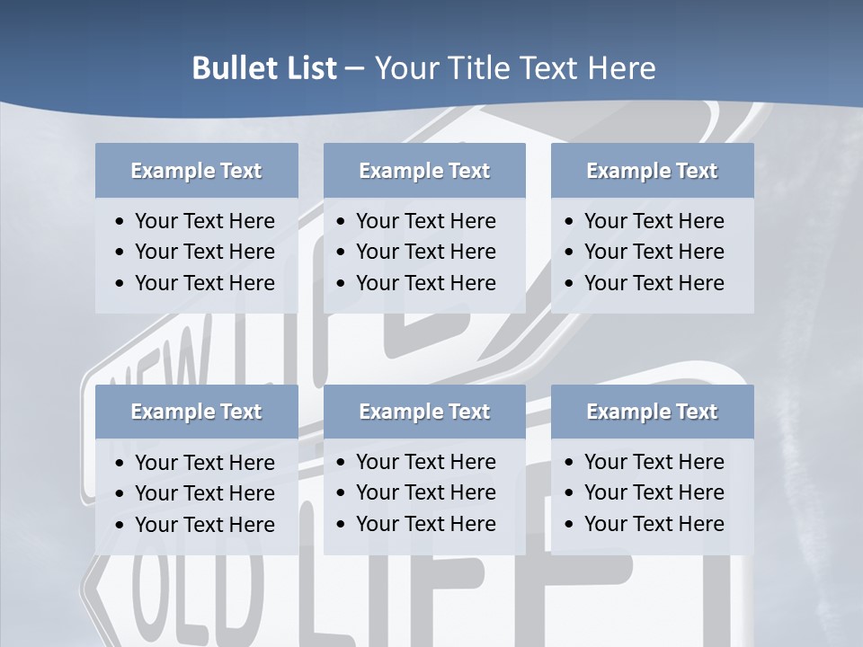 Old Happiness Fresh Start PowerPoint Template