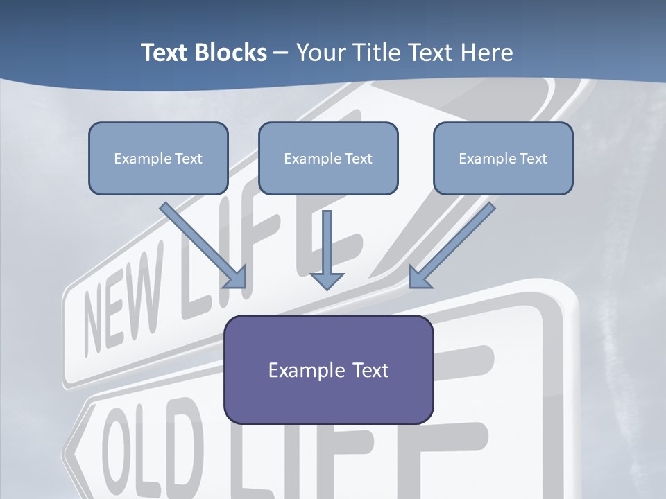 Old Happiness Fresh Start PowerPoint Template