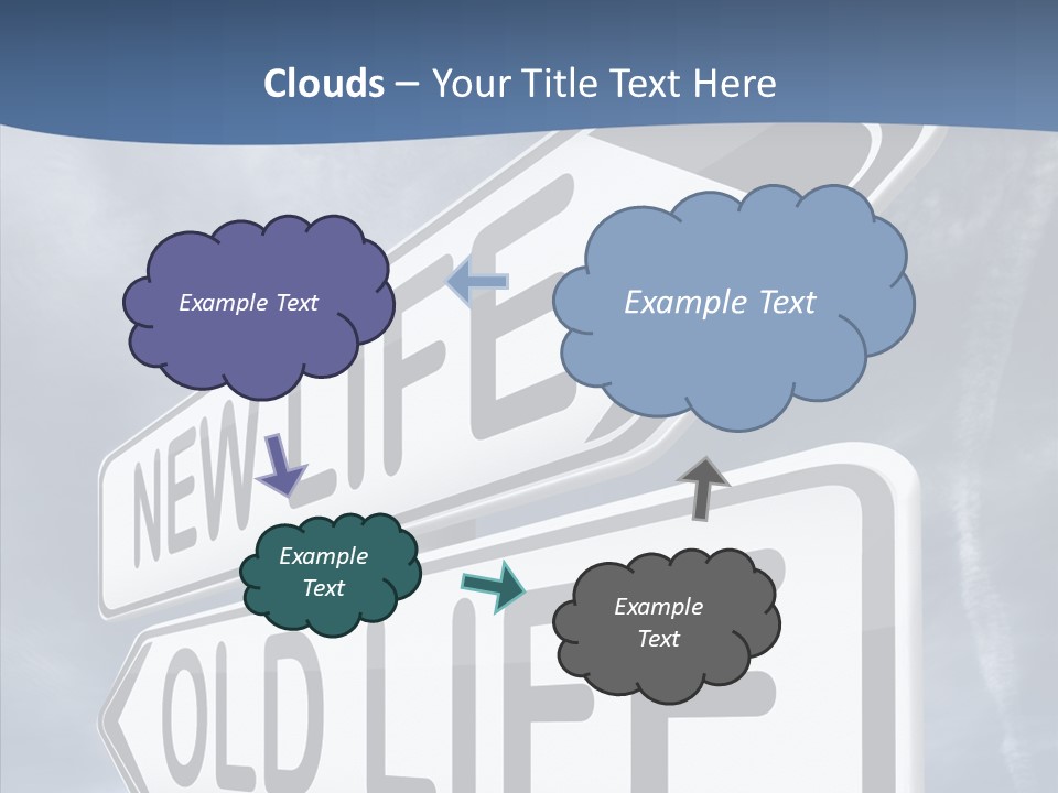 Old Happiness Fresh Start PowerPoint Template
