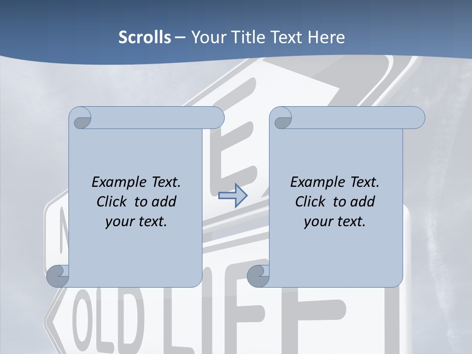 Old Happiness Fresh Start PowerPoint Template