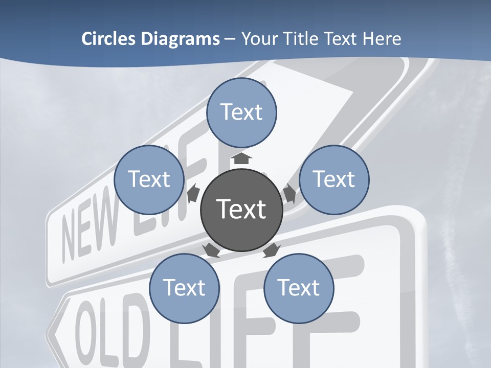 Old Happiness Fresh Start PowerPoint Template