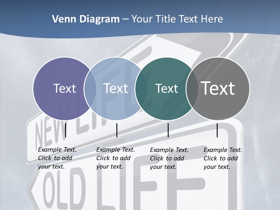 Old Happiness Fresh Start PowerPoint Template
