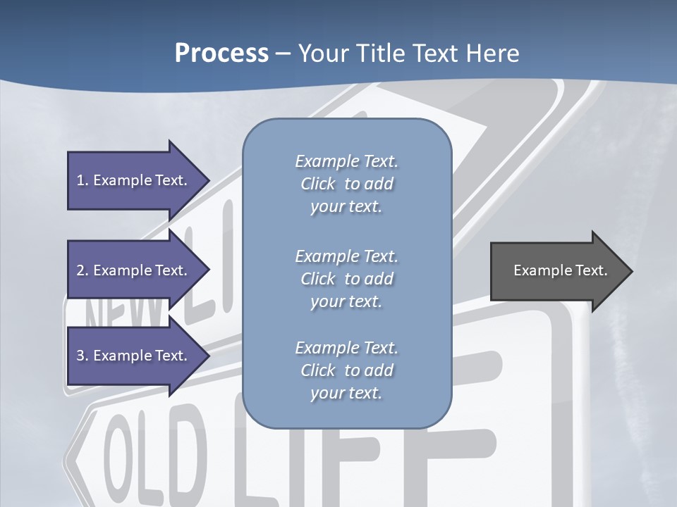 Old Happiness Fresh Start PowerPoint Template